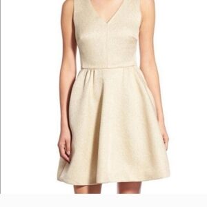 Vineyard Vines Cream Sleeveless Dress